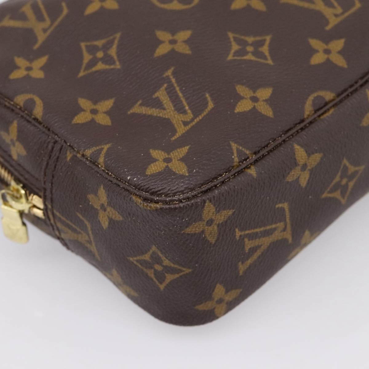 LOUIS VUITTON Monogram Trousse Toilette 23 Clutch Bag M47524 LV Auth 209299