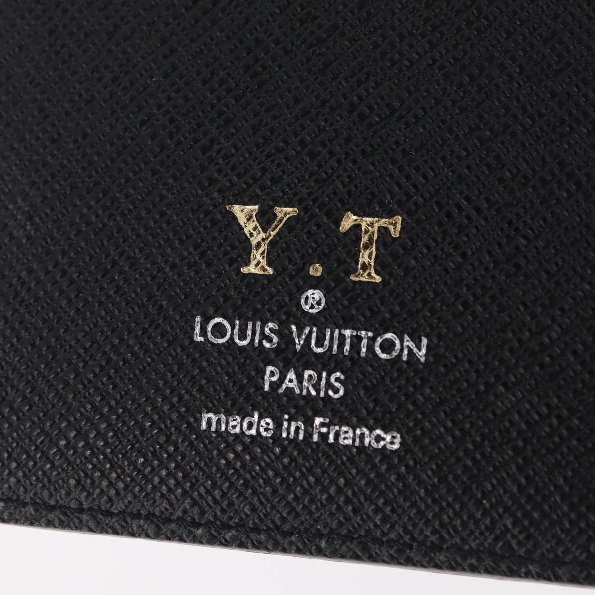 LOUIS VUITTON Monogram Macassar Agenda MM Day Planner Cover R21084 Auth 209300