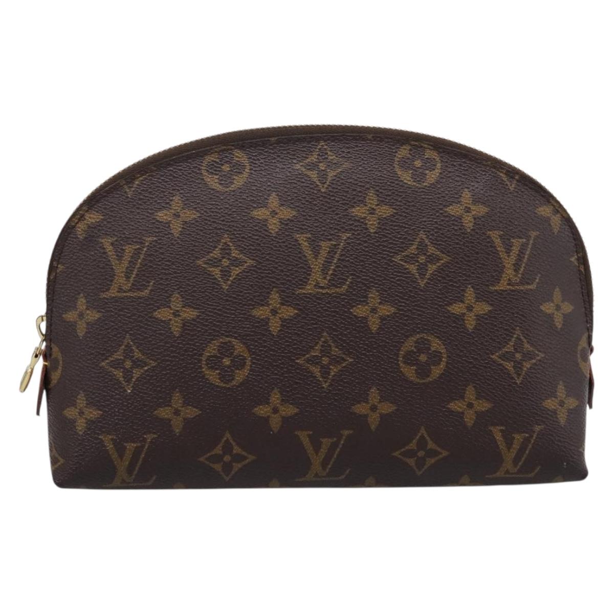 LOUIS VUITTON Monogram Pochette Cosmetic GM Cosmetic Pouch M47353 LV Auth 209302
