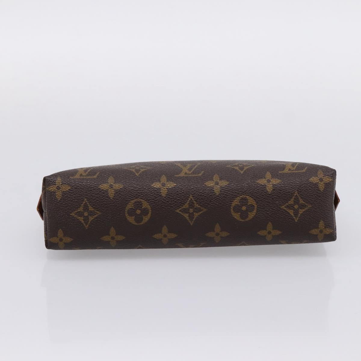 LOUIS VUITTON Monogram Pochette Cosmetic GM Cosmetic Pouch M47353 LV Auth 209302