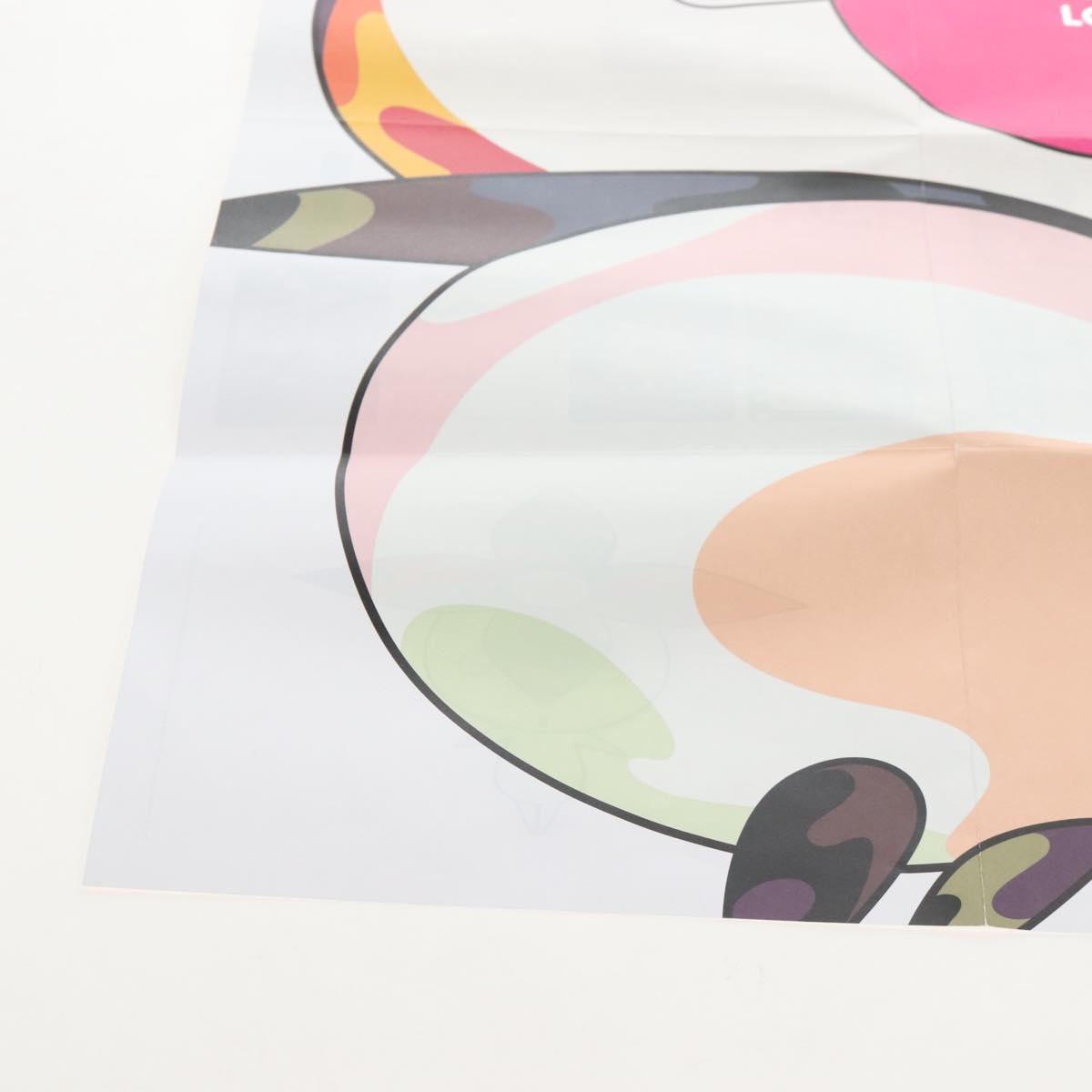 LOUIS VUITTON Trading Card Holder Paper Takashi Murakami Multicolor Auth 209312M