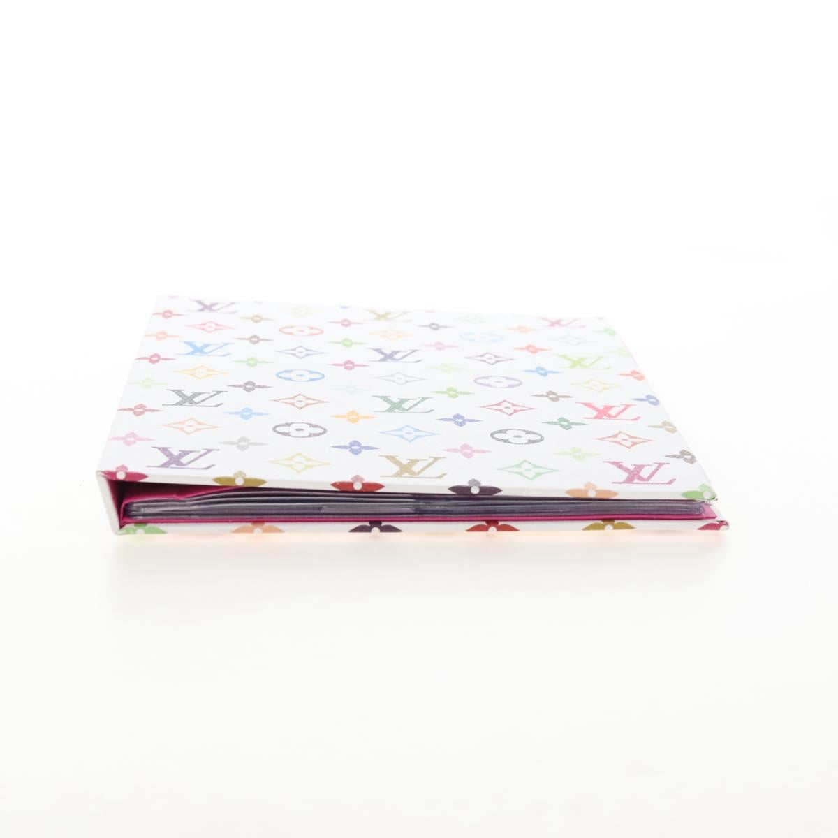 LOUIS VUITTON Trading Card Holder Paper Takashi Murakami Multicolor Auth 209312M