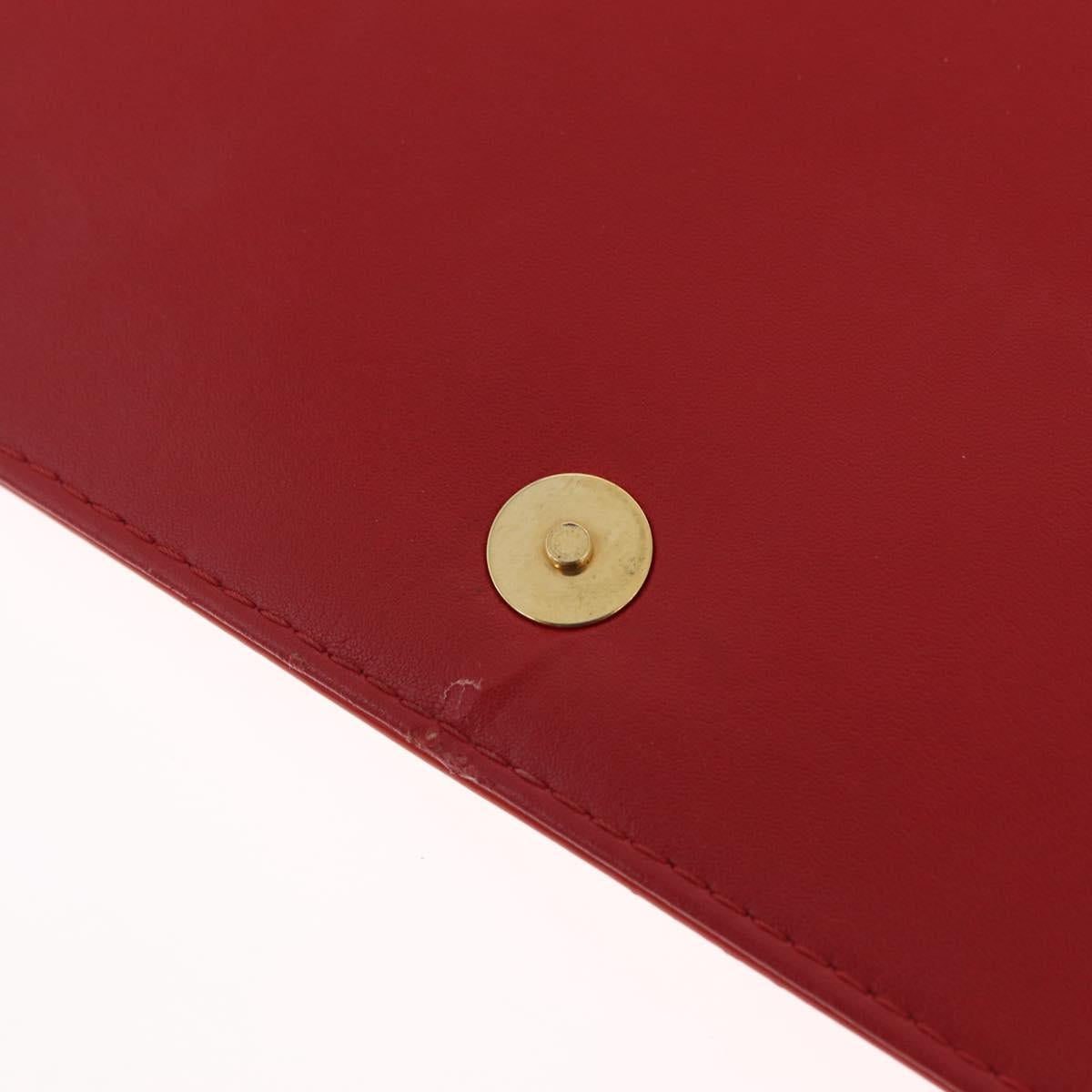 LOUIS VUITTON Monogram Vernis Thompson Street Bag Red Rouge M91094 Auth 209313