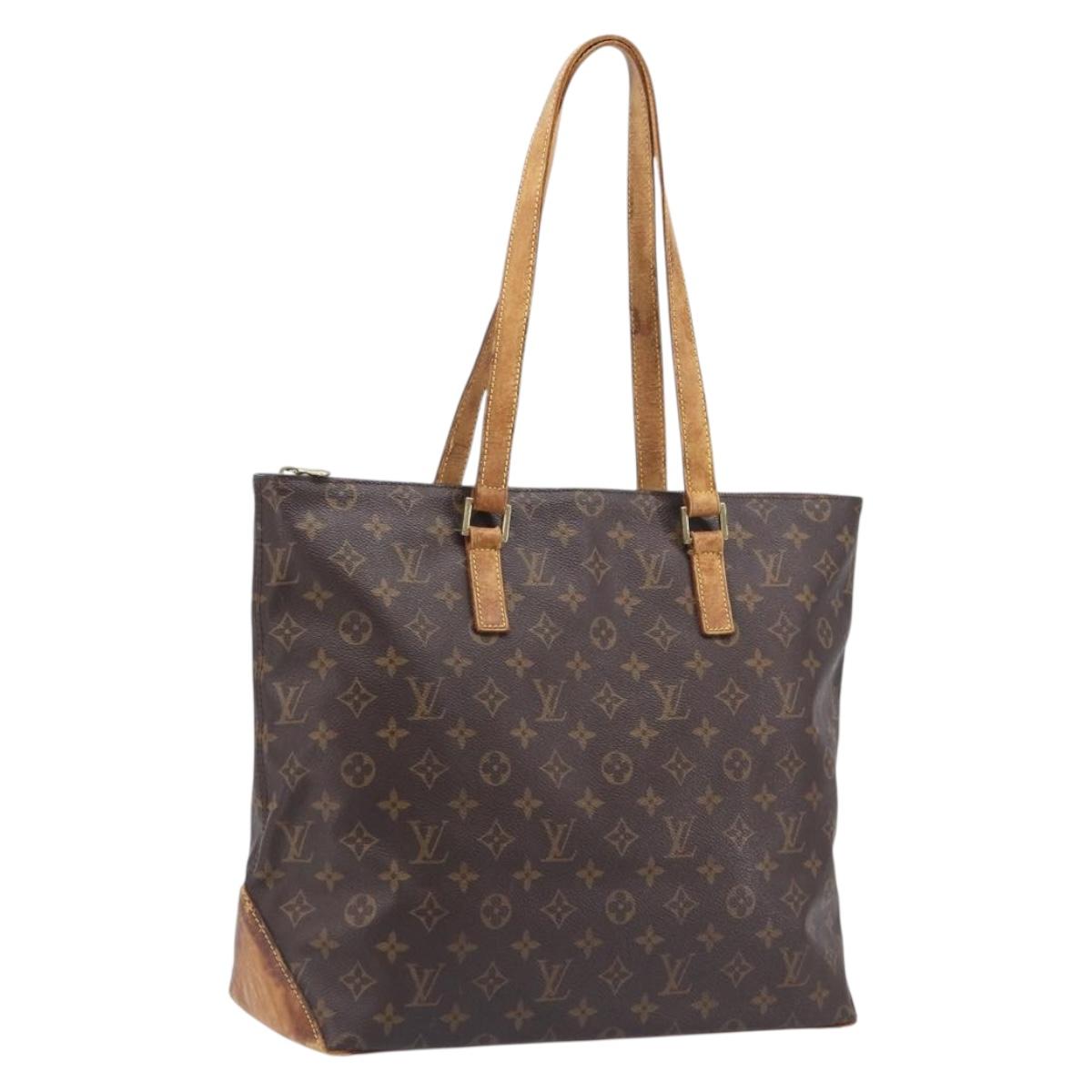 LOUIS VUITTON Monogram Cabas Mezzo Tote Bag M51151 LV Auth 209319
