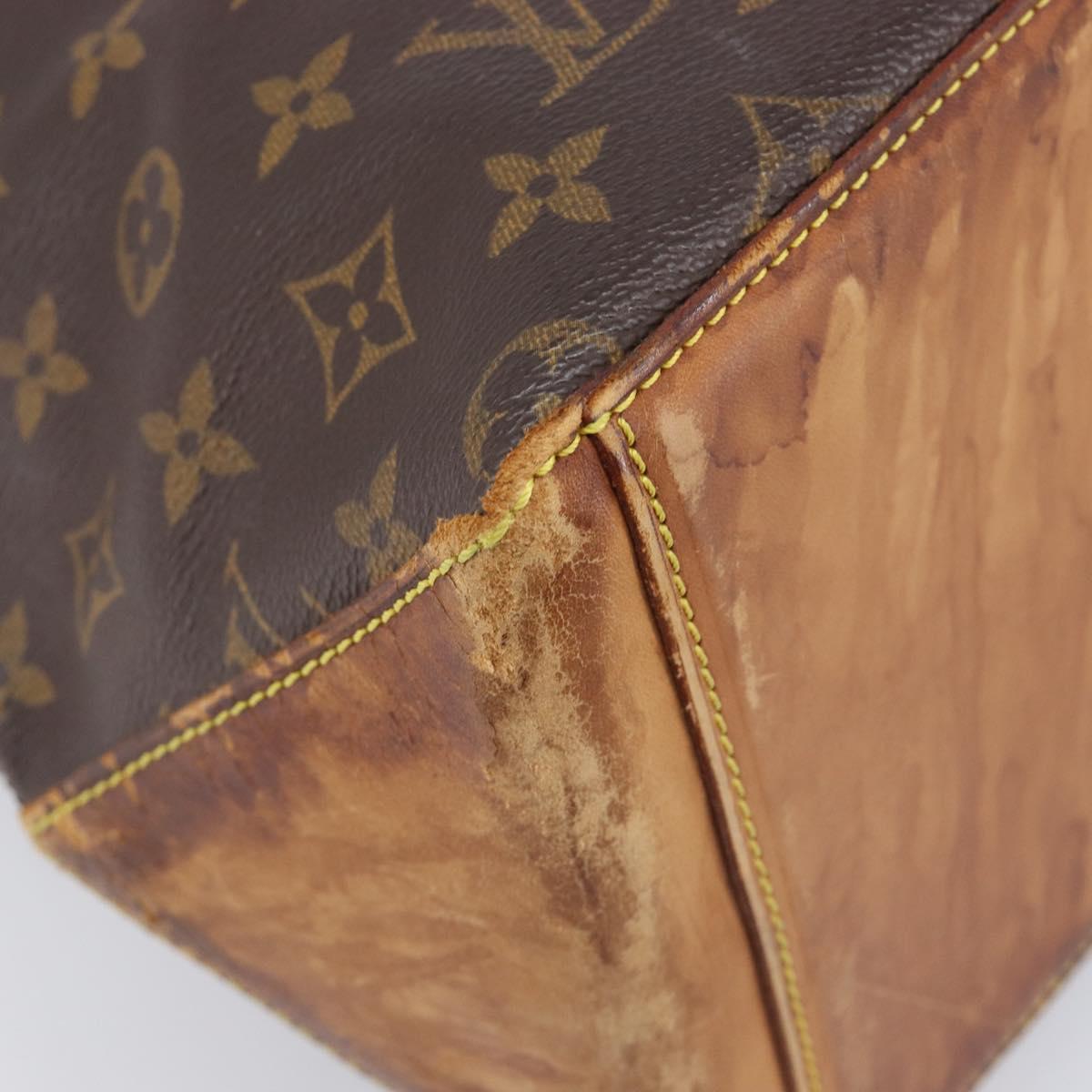 LOUIS VUITTON Monogram Cabas Mezzo Tote Bag M51151 LV Auth 209319