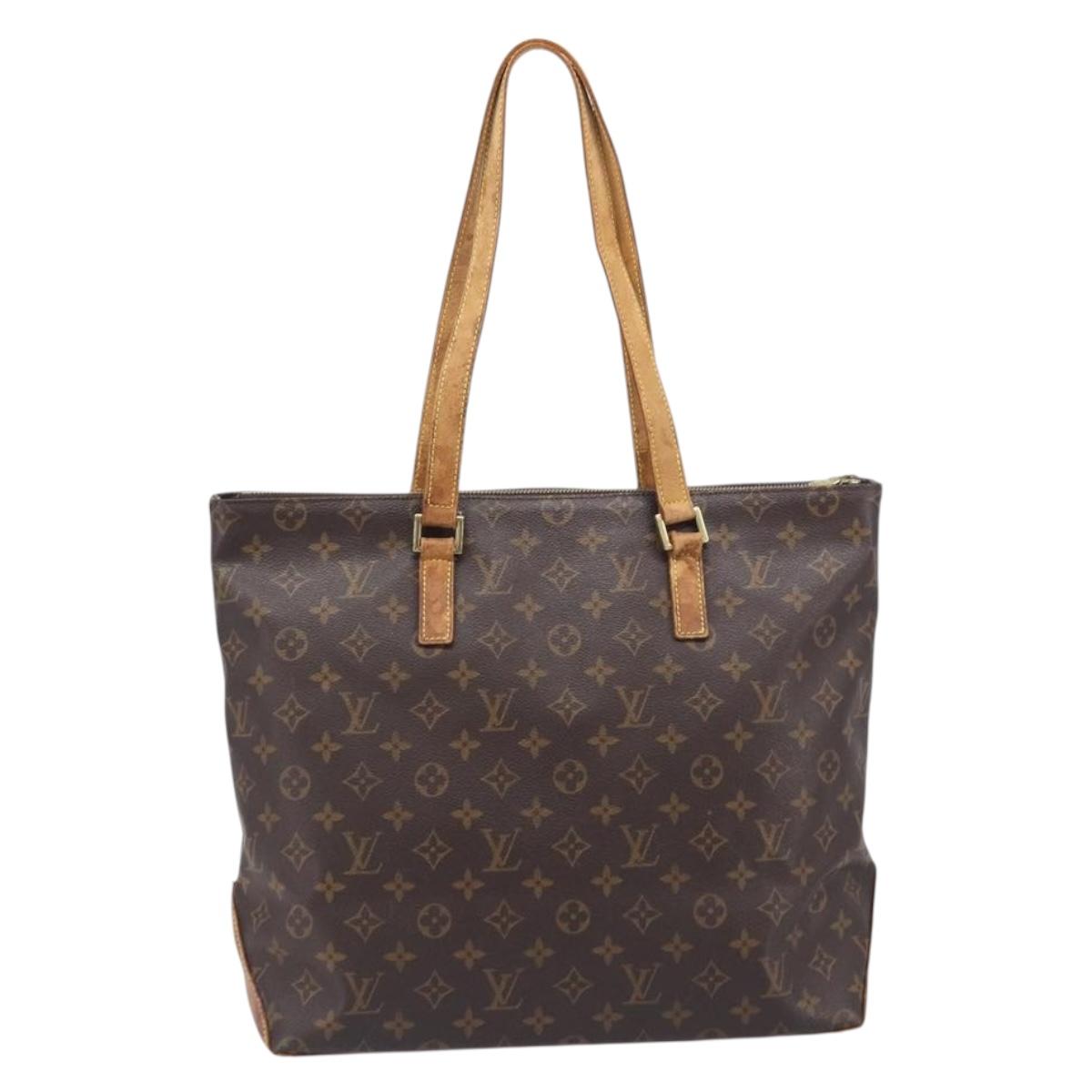 LOUIS VUITTON Monogram Cabas Mezzo Tote Bag M51151 LV Auth 209319