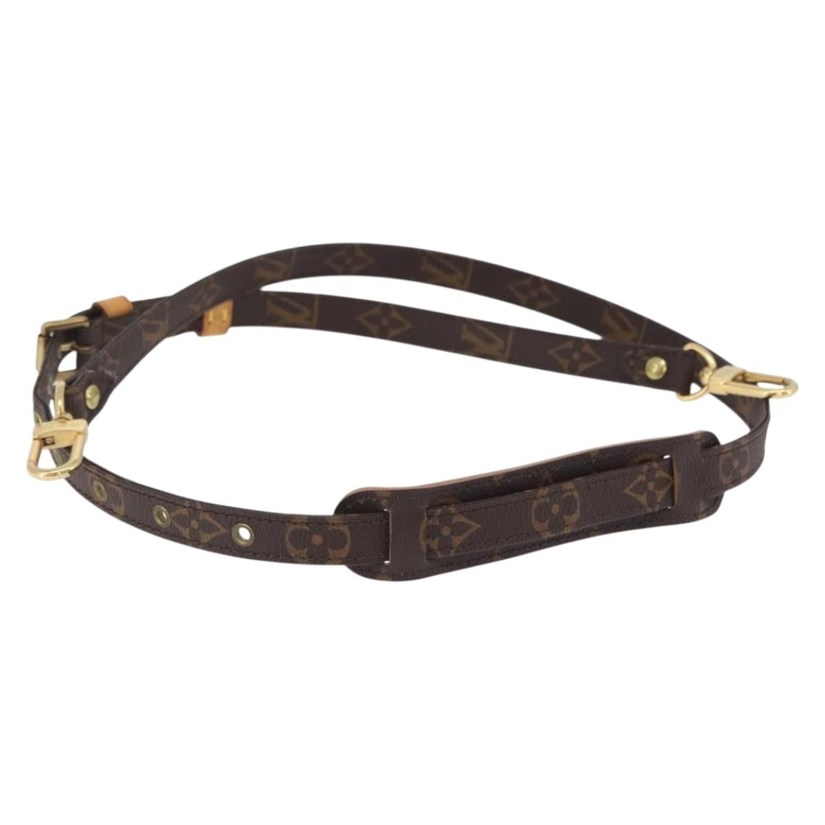 LOUIS VUITTON Monogram Shoulder Strap Adjustable 39.4""-47.2"" LV Auth 209343
