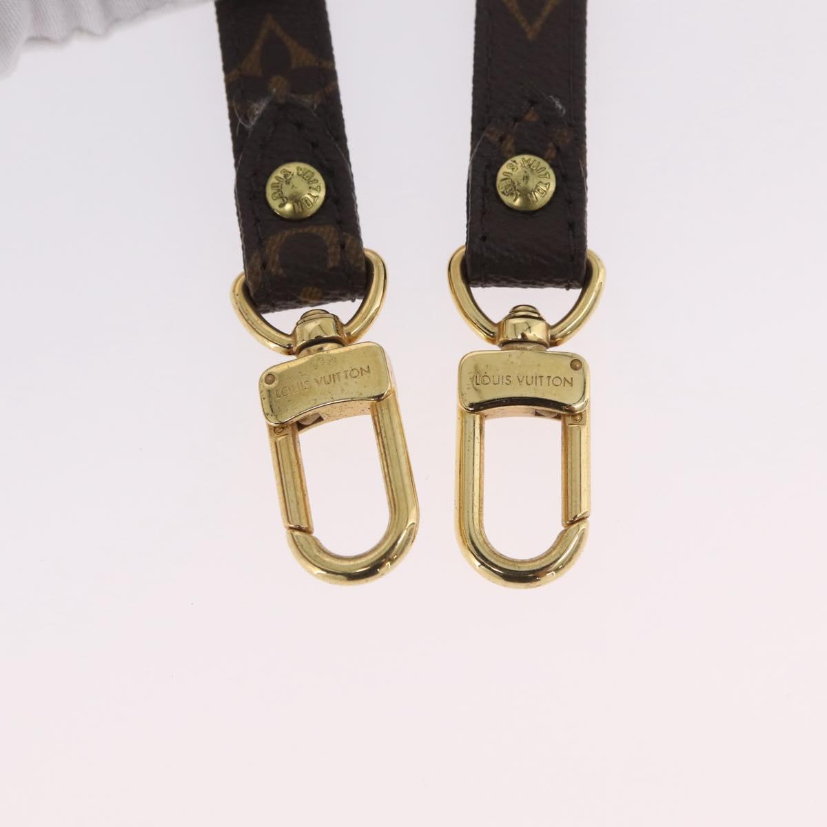 LOUIS VUITTON Monogram Shoulder Strap Adjustable 39.4""-47.2"" LV Auth 209343