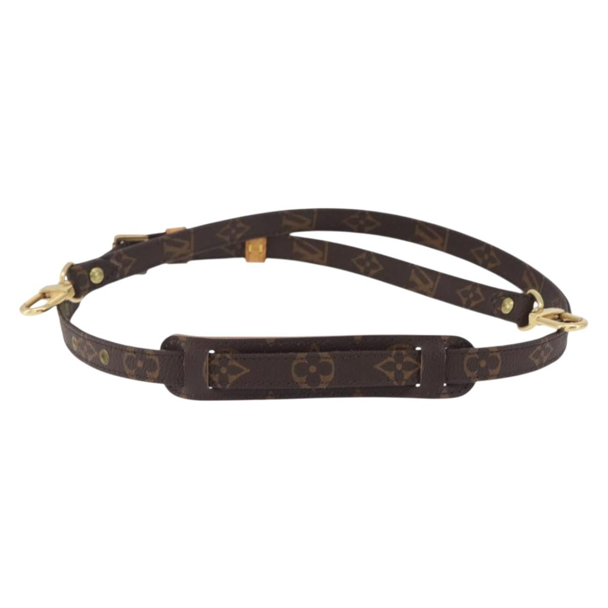 LOUIS VUITTON Monogram Shoulder Strap Adjustable 39.4""-47.2"" LV Auth 209343