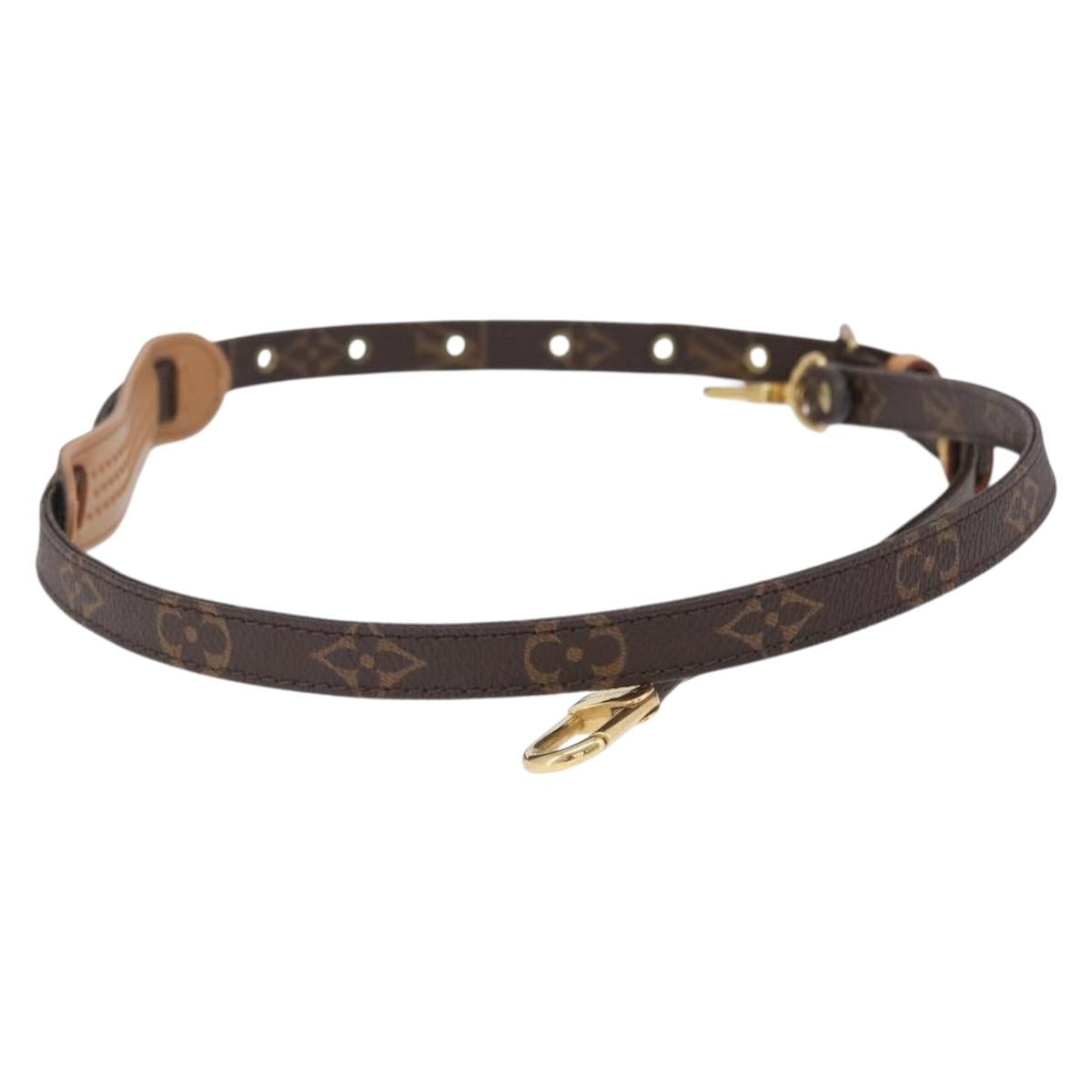 LOUIS VUITTON Monogram Shoulder Strap Adjustable 39.4""-47.2"" LV Auth 209343