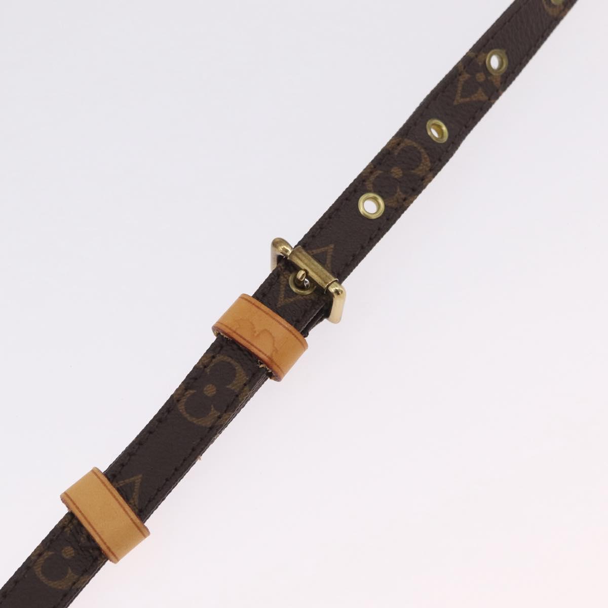 LOUIS VUITTON Monogram Shoulder Strap Adjustable 39.4""-47.2"" LV Auth 209343
