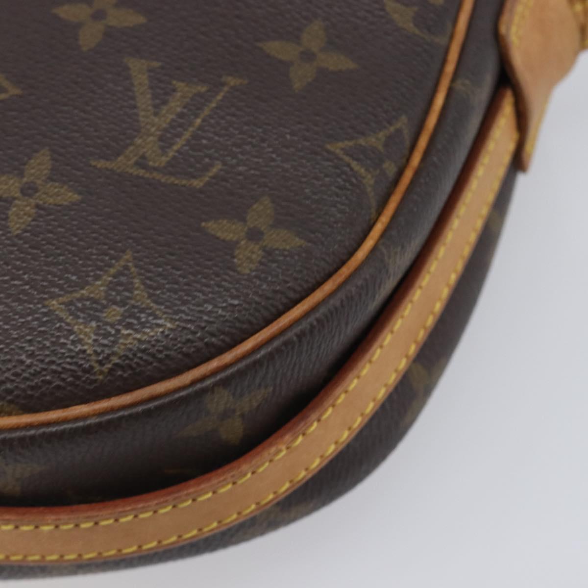 LOUIS VUITTON Monogram Jeune Fille MM Shoulder Bag M51226 LV Auth 209364