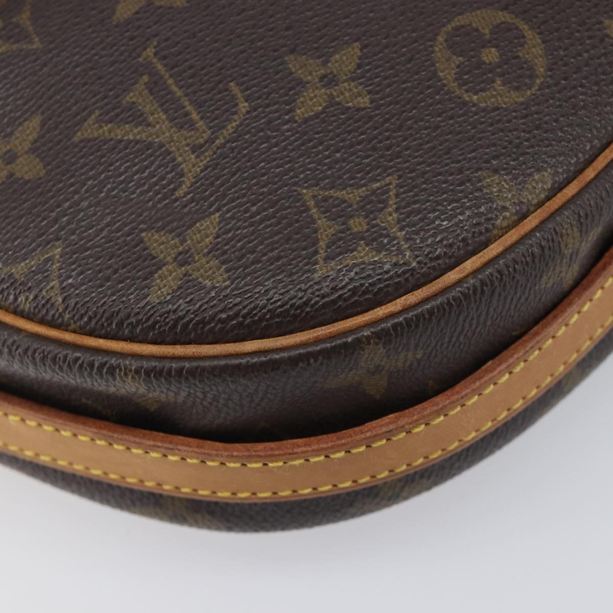 LOUIS VUITTON Monogram Jeune Fille MM Shoulder Bag M51226 LV Auth 209364