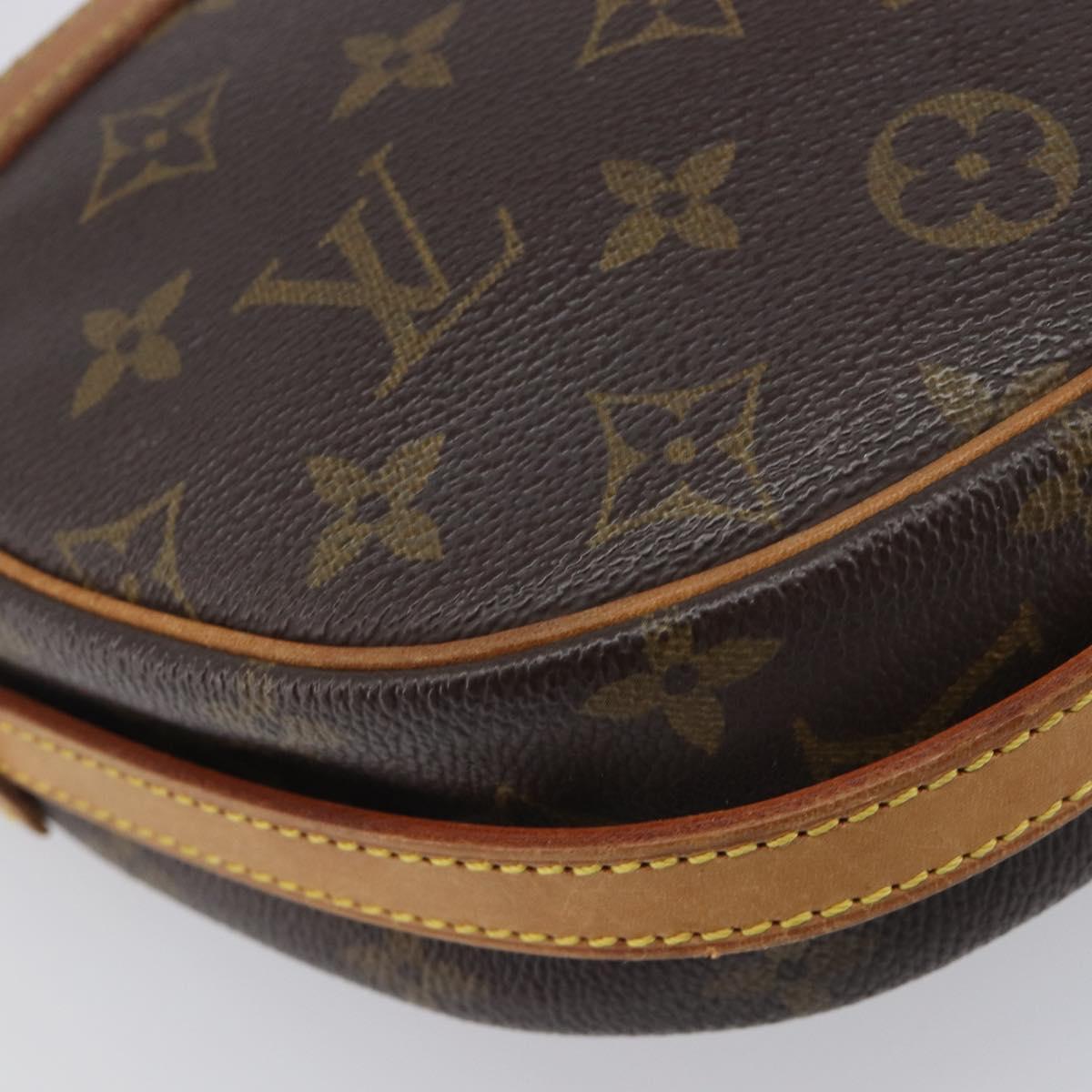 LOUIS VUITTON Monogram Jeune Fille MM Shoulder Bag M51226 LV Auth 209364