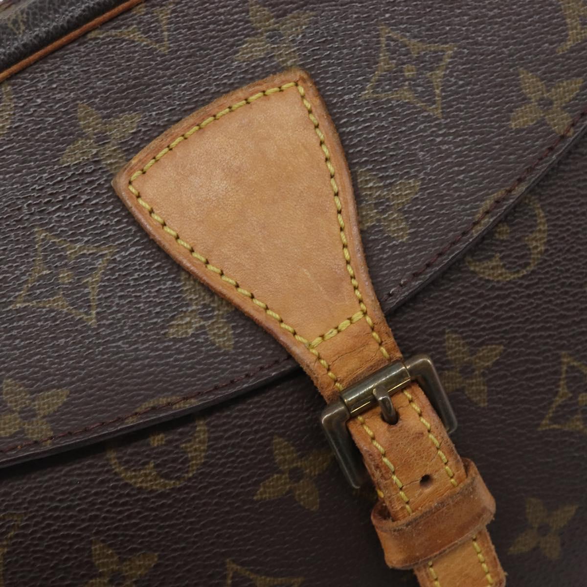 LOUIS VUITTON Monogram Jeune Fille MM Shoulder Bag M51226 LV Auth 209364