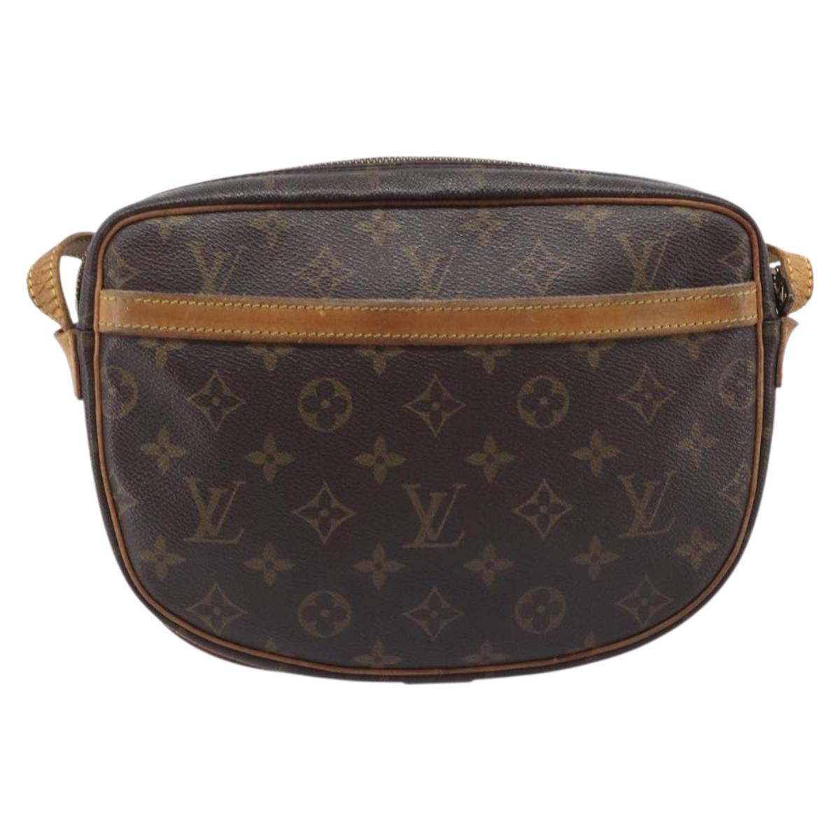 LOUIS VUITTON Monogram Jeune Fille MM Shoulder Bag M51226 LV Auth 209364