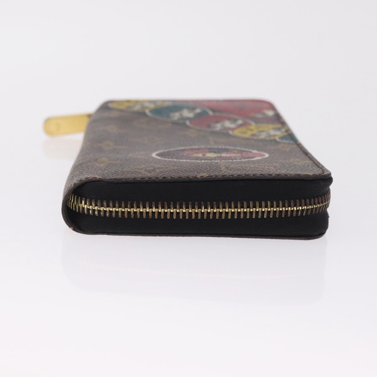 LOUIS VUITTON Kansai Zippy Wallet Long Wallet M67249 LV Auth 209367V