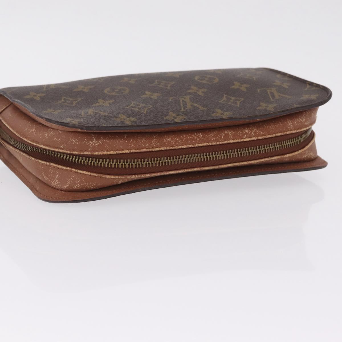LOUIS VUITTON Monogram Orsay Clutch Bag M51790 LV Auth 209369