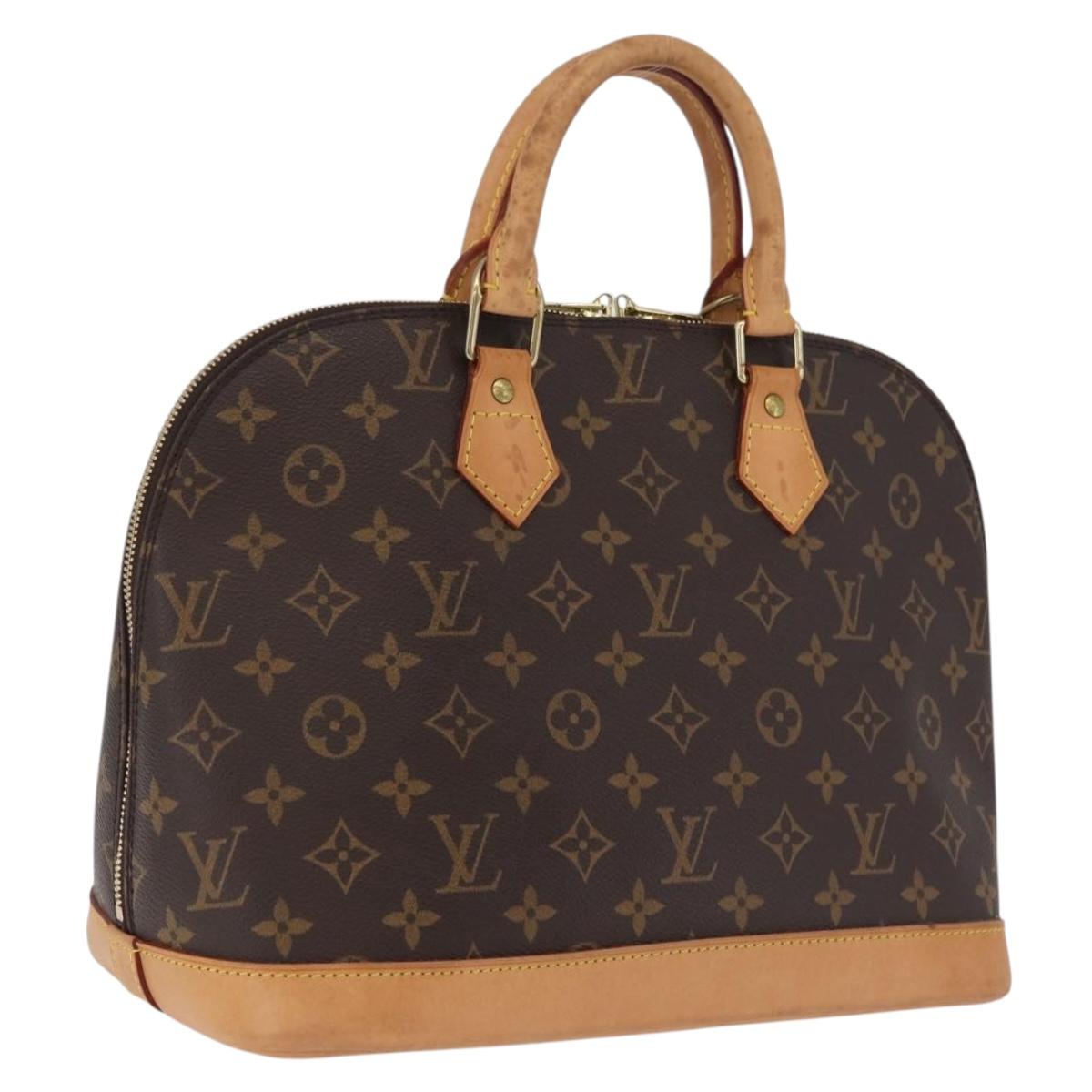 LOUIS VUITTON Monogram Alma Hand Bag M51130 LV Auth 209370A