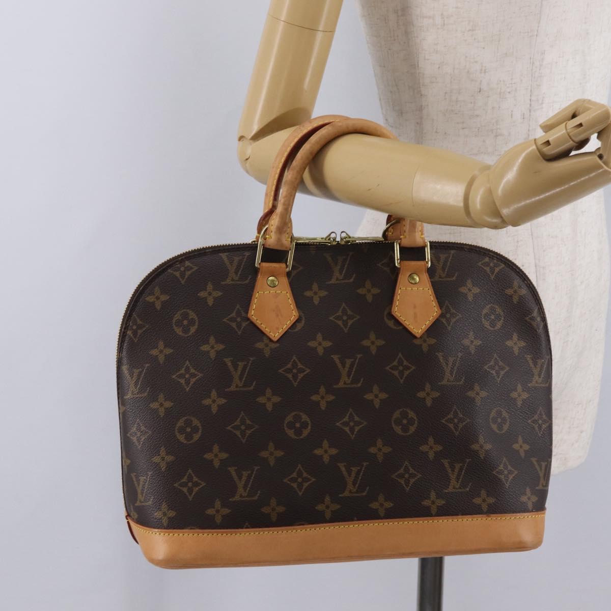 LOUIS VUITTON Monogram Alma Hand Bag M51130 LV Auth 209370A