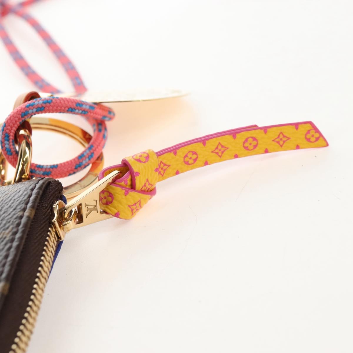 LOUIS VUITTON Monogram Phone Holder Pouch M28125 LV Auth 209382M