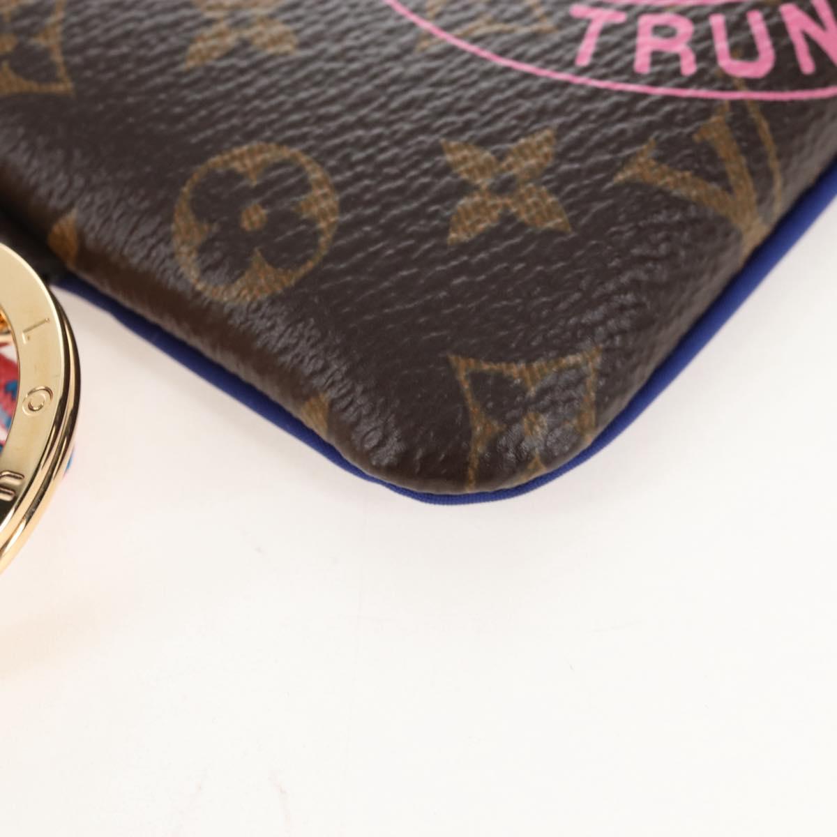 LOUIS VUITTON Monogram Phone Holder Pouch M28125 LV Auth 209382M