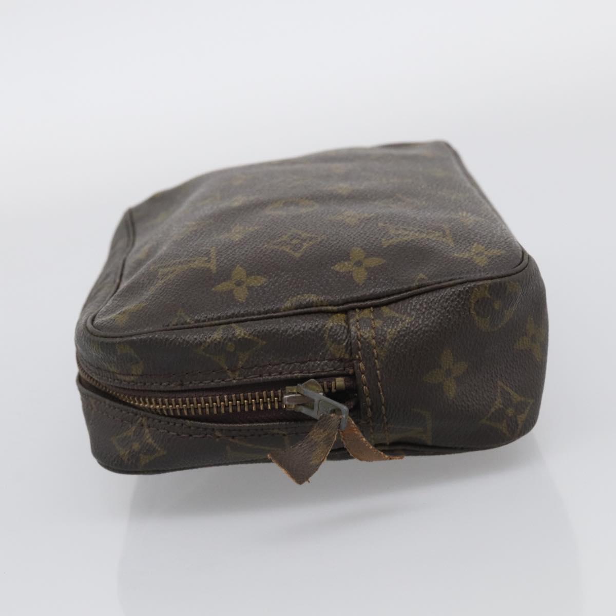 LOUIS VUITTON Monogram Trousse Toilette 23 Clutch Bag M47524 LV Auth 209384