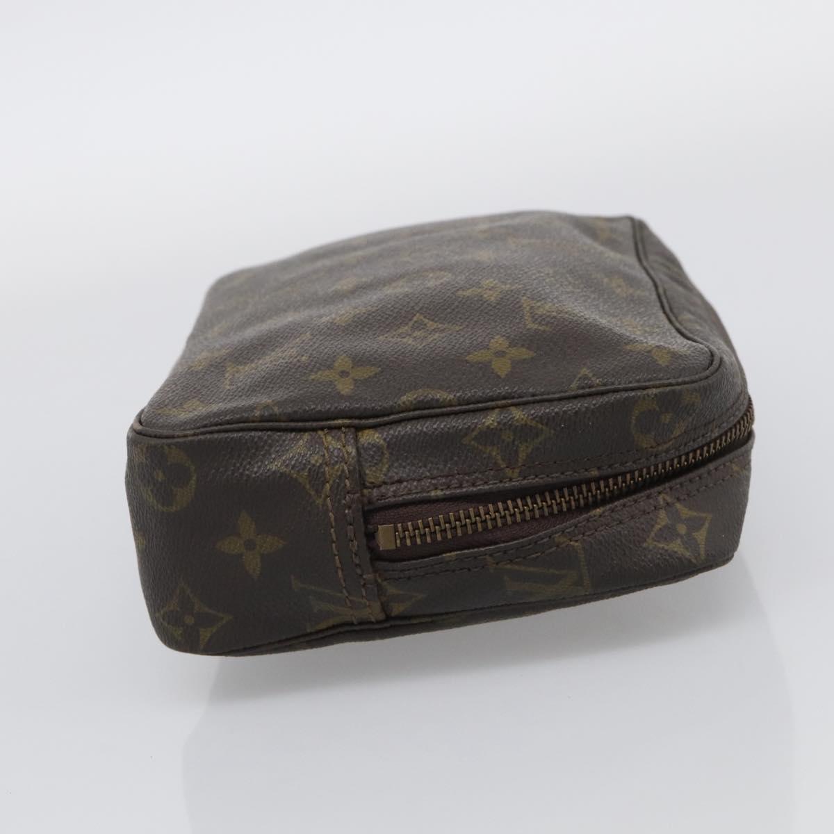 LOUIS VUITTON Monogram Trousse Toilette 23 Clutch Bag M47524 LV Auth 209384