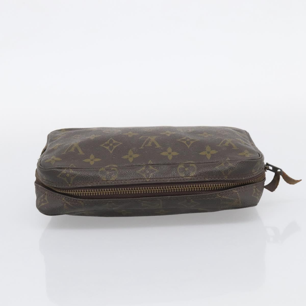 LOUIS VUITTON Monogram Trousse Toilette 23 Clutch Bag M47524 LV Auth 209384
