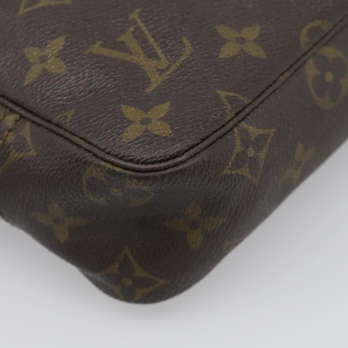 LOUIS VUITTON Monogram Trousse Toilette 23 Clutch Bag M47524 LV Auth 209384