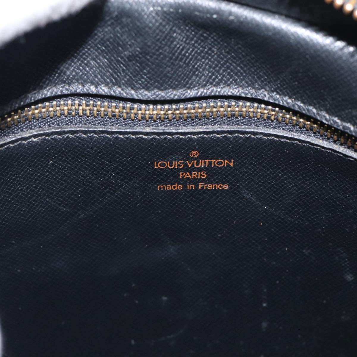 LOUIS VUITTON Epi Jeune Fille MM Shoulder Bag Black M52152 LV Auth 209386