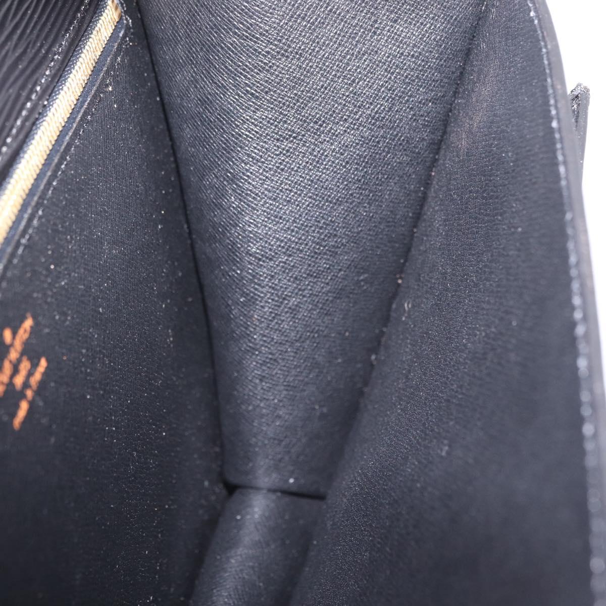 LOUIS VUITTON Epi Monceau 28 Hand Bag Black M52122 LV Auth 209393A