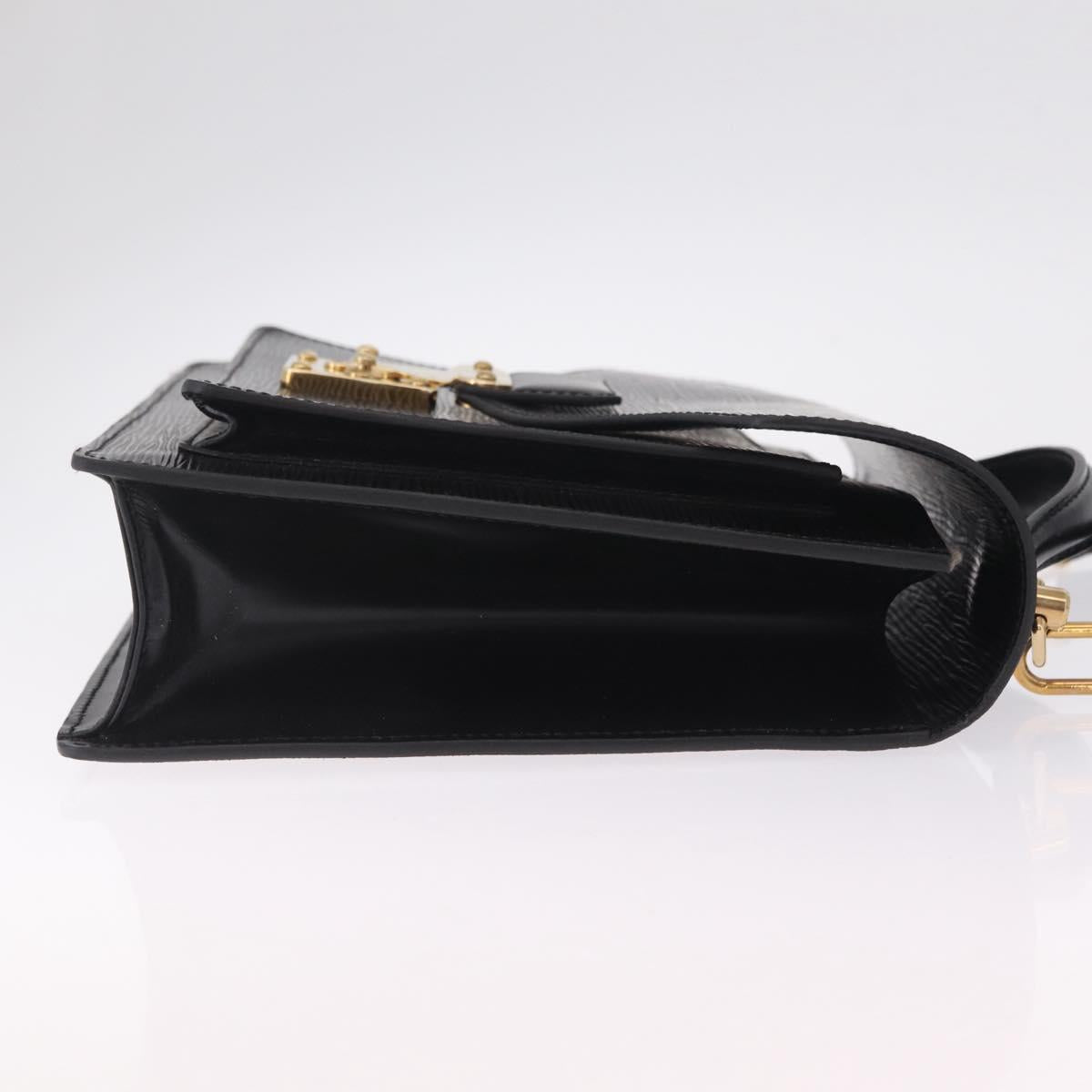 LOUIS VUITTON Epi Monceau 28 Hand Bag Black M52122 LV Auth 209393A