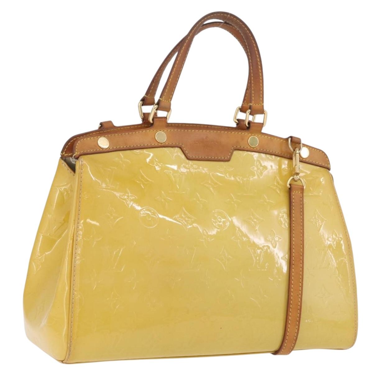 LOUIS VUITTON Monogram Vernis Blair MM Bag 2way Broncorail M91456 LV Auth 209429