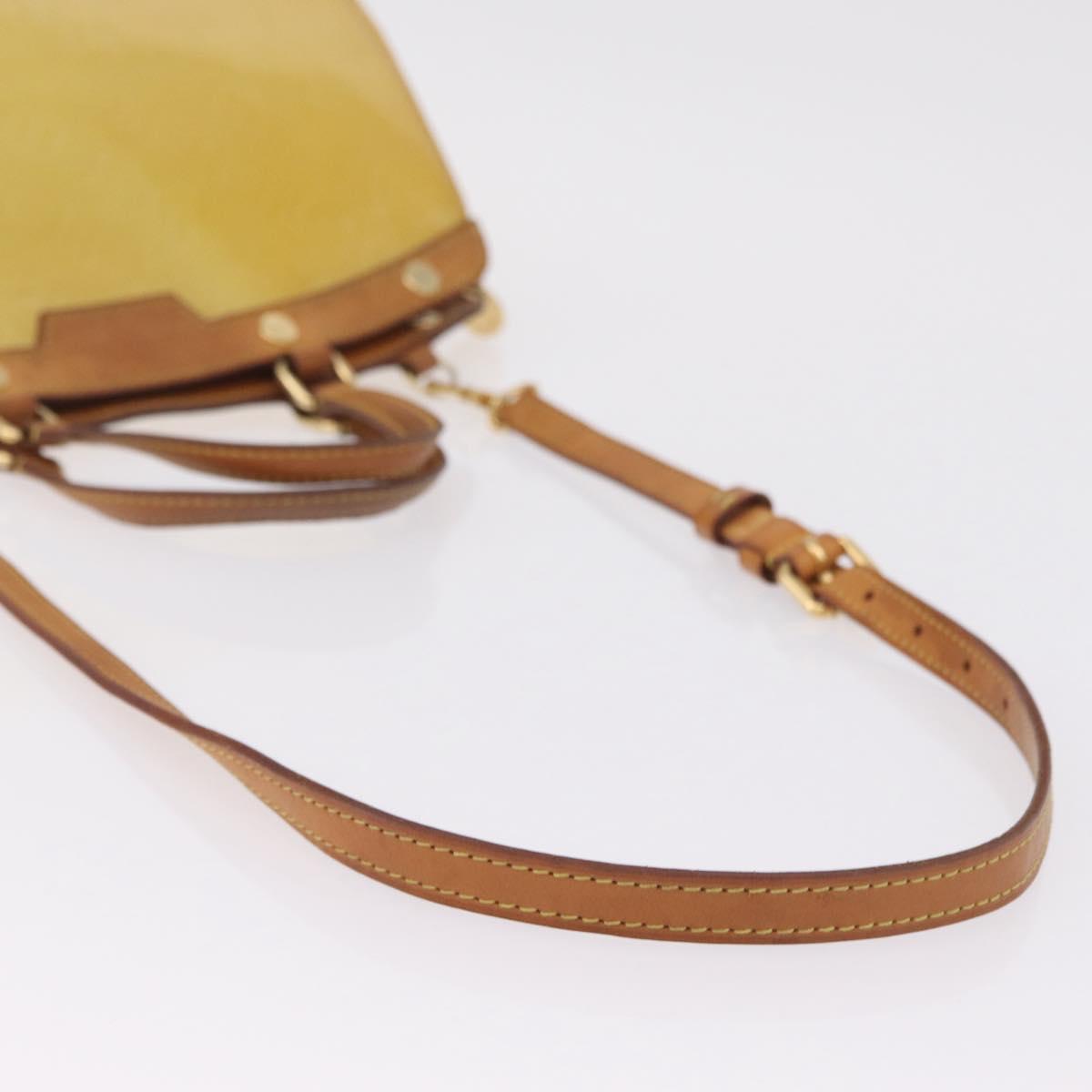 LOUIS VUITTON Monogram Vernis Blair MM Bag 2way Broncorail M91456 LV Auth 209429
