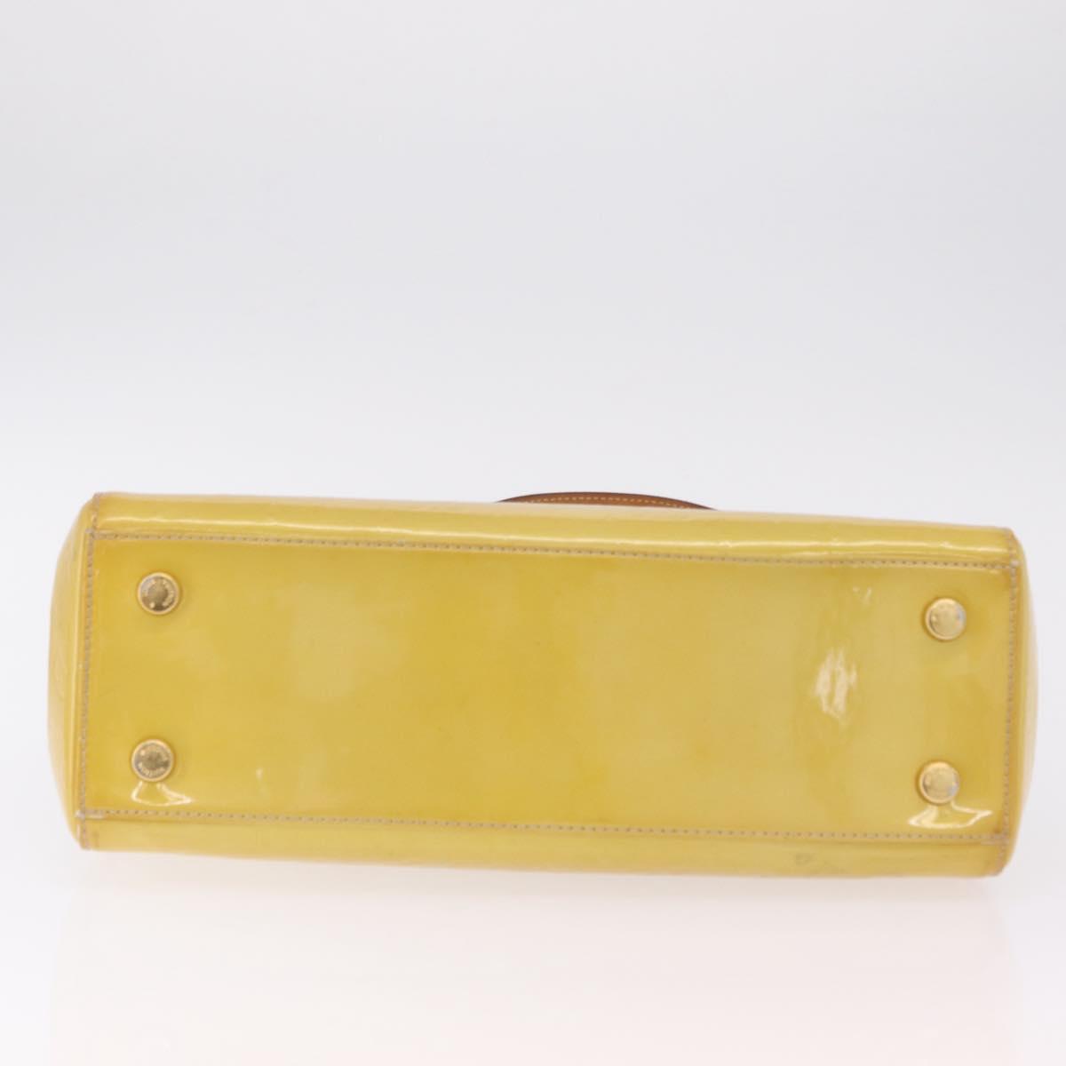 LOUIS VUITTON Monogram Vernis Blair MM Bag 2way Broncorail M91456 LV Auth 209429