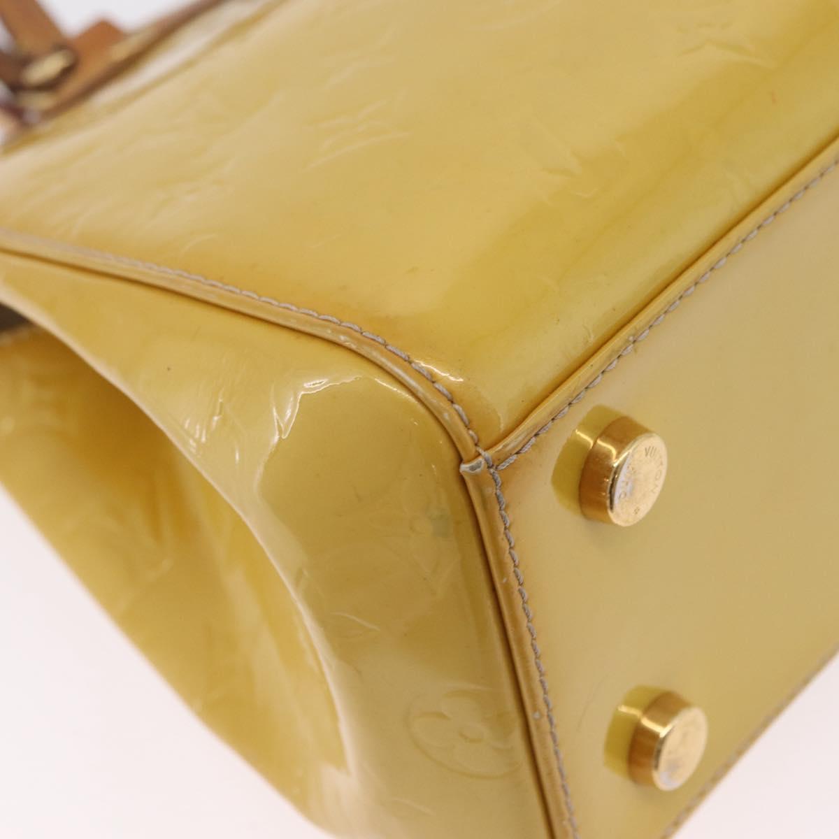 LOUIS VUITTON Monogram Vernis Blair MM Bag 2way Broncorail M91456 LV Auth 209429