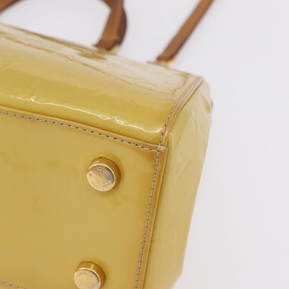 LOUIS VUITTON Monogram Vernis Blair MM Bag 2way Broncorail M91456 LV Auth 209429