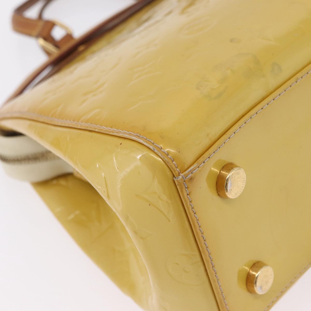 LOUIS VUITTON Monogram Vernis Blair MM Bag 2way Broncorail M91456 LV Auth 209429