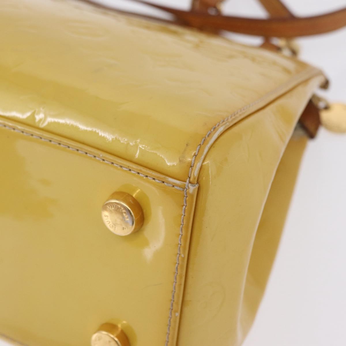 LOUIS VUITTON Monogram Vernis Blair MM Bag 2way Broncorail M91456 LV Auth 209429