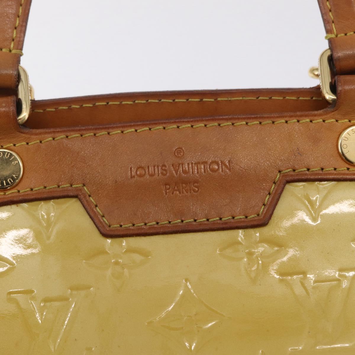 LOUIS VUITTON Monogram Vernis Blair MM Bag 2way Broncorail M91456 LV Auth 209429