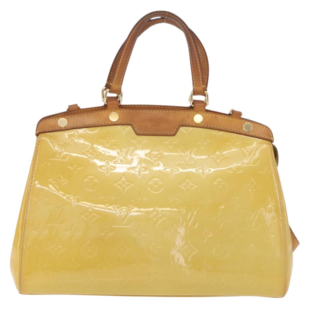 LOUIS VUITTON Monogram Vernis Blair MM Bag 2way Broncorail M91456 LV Auth 209429