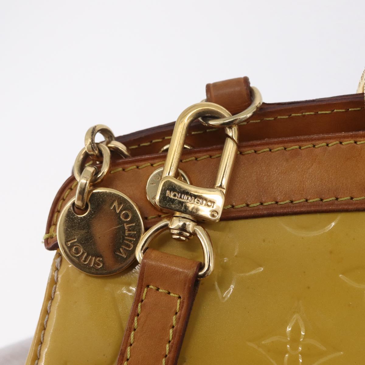 LOUIS VUITTON Monogram Vernis Blair MM Bag 2way Broncorail M91456 LV Auth 209429