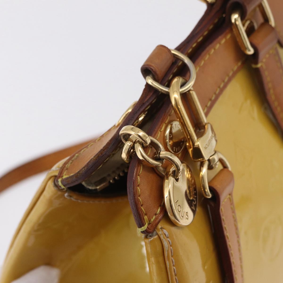 LOUIS VUITTON Monogram Vernis Blair MM Bag 2way Broncorail M91456 LV Auth 209429