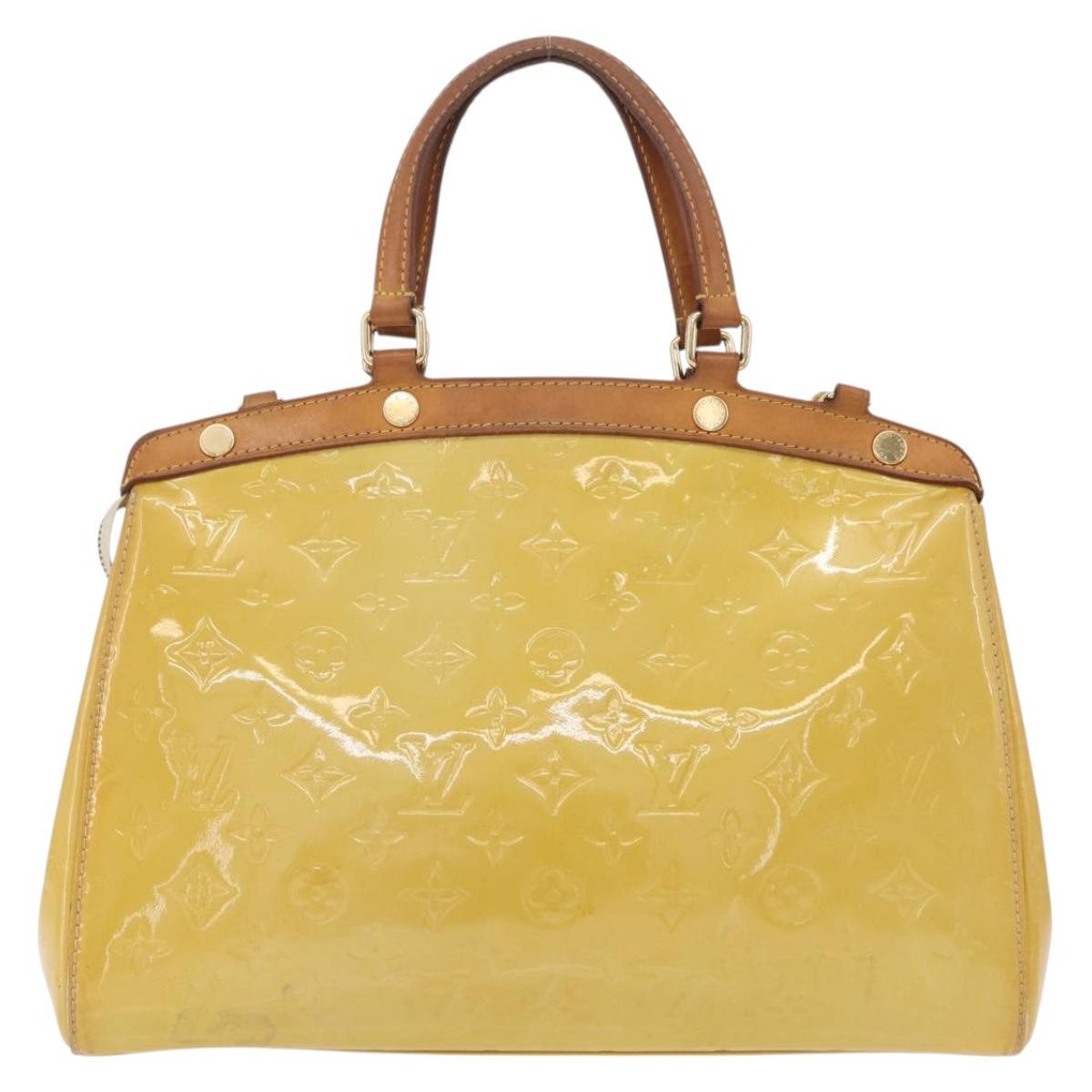 LOUIS VUITTON Monogram Vernis Blair MM Bag 2way Broncorail M91456 LV Auth 209429