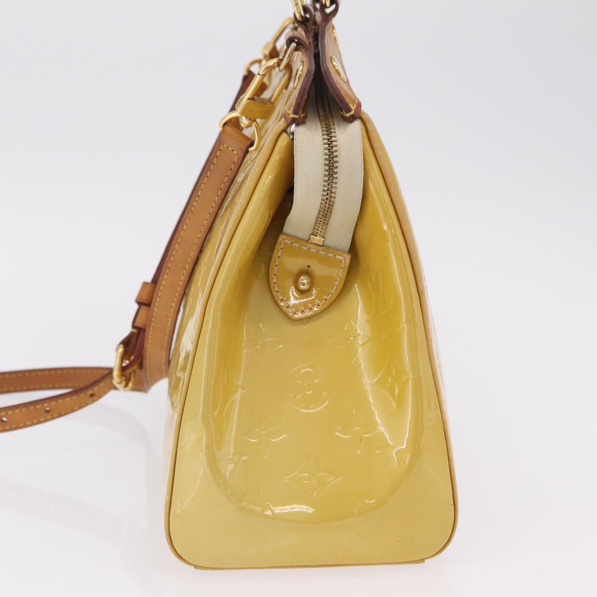 LOUIS VUITTON Monogram Vernis Blair MM Bag 2way Broncorail M91456 LV Auth 209429