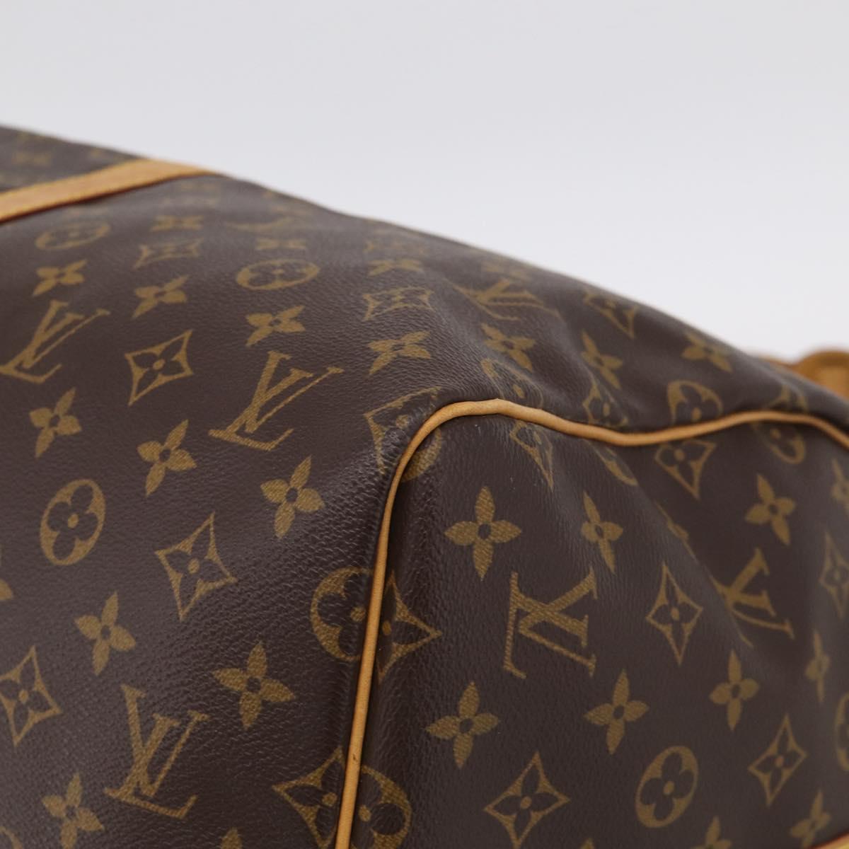 LOUIS VUITTON Monogram Keepall Bandouliere55 Boston Bag M41414 LV Auth 209443V