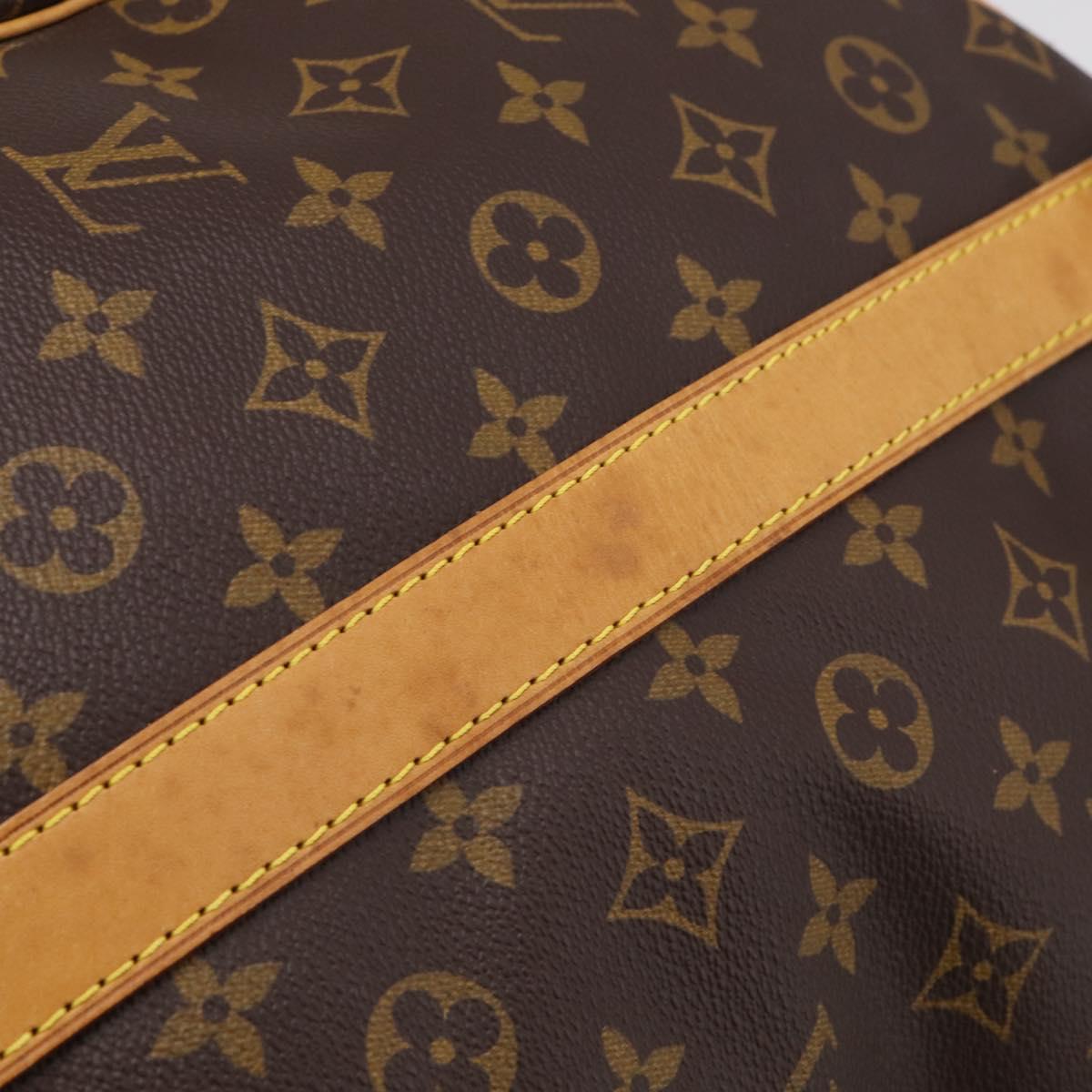 LOUIS VUITTON Monogram Keepall Bandouliere55 Boston Bag M41414 LV Auth 209443V