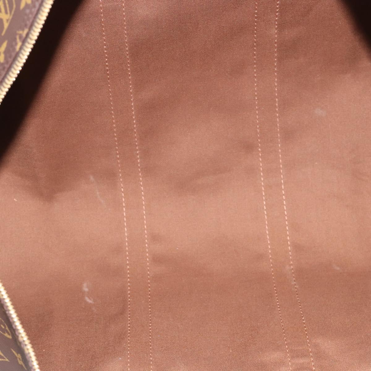 LOUIS VUITTON Monogram Keepall Bandouliere55 Boston Bag M41414 LV Auth 209443V