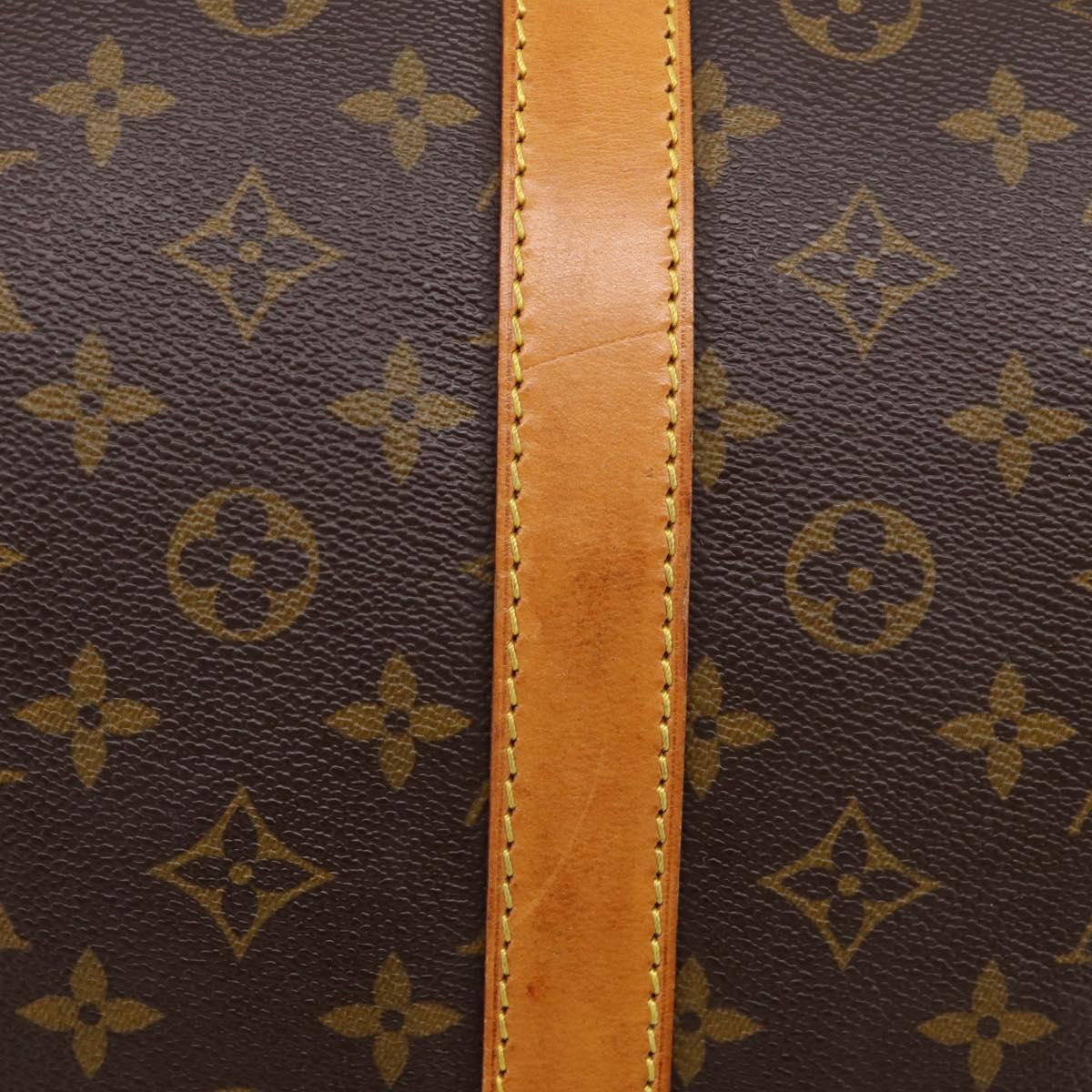 LOUIS VUITTON Monogram Keepall Bandouliere 60 Boston Bag M41412 LV Auth 209456V